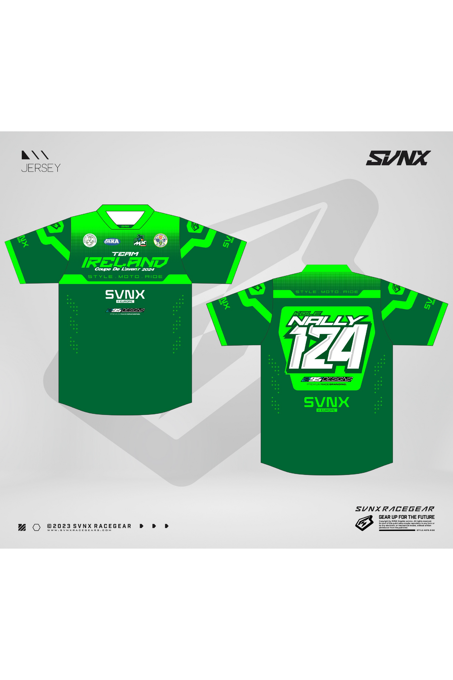 Team Ireland T-Shirt Coupe 2025
