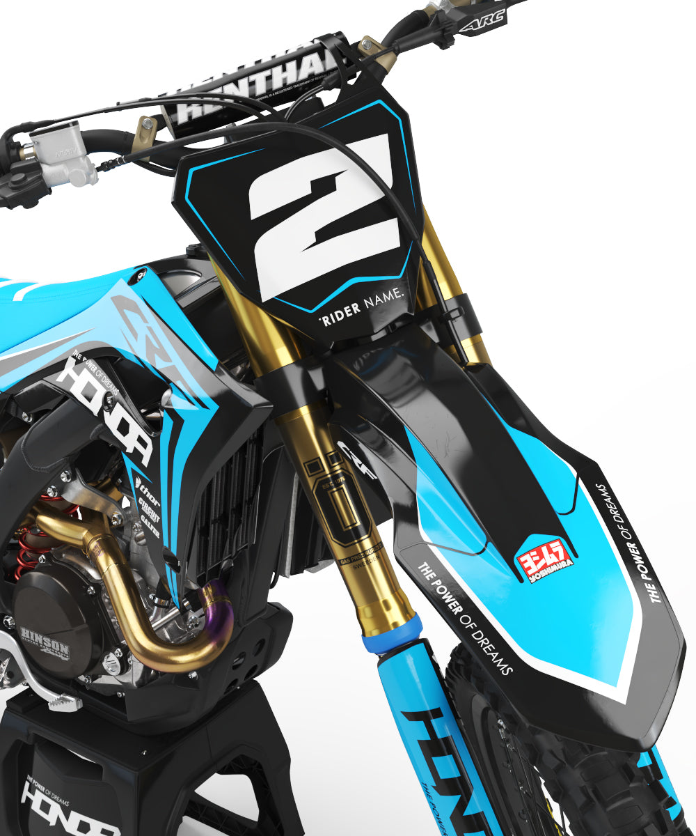Honda Lightning Blue MX