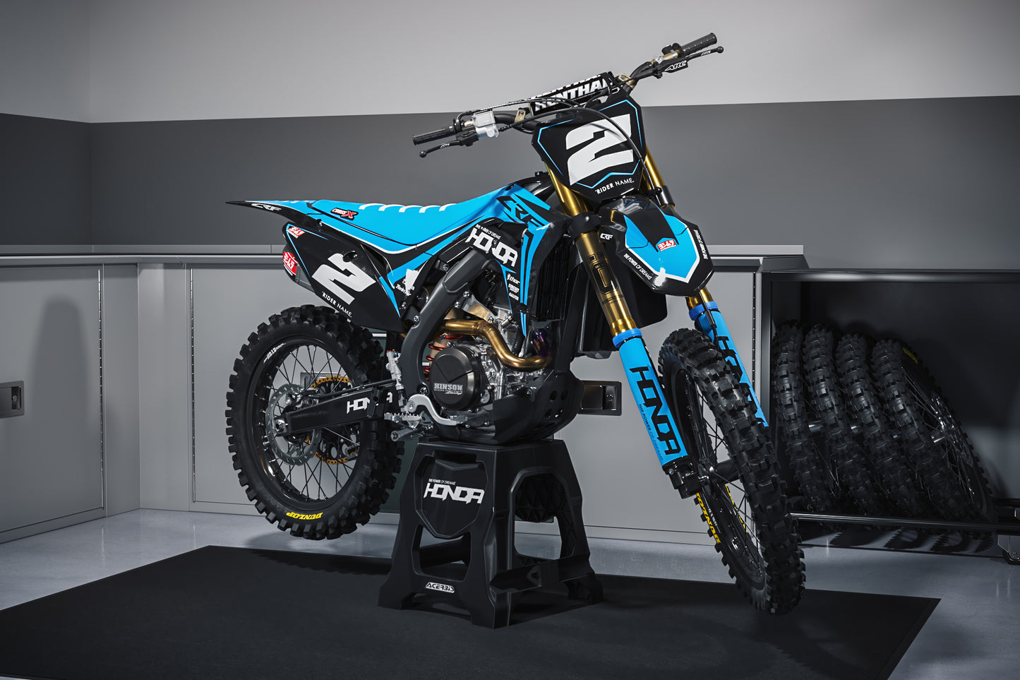 Honda Lightning Blue MX