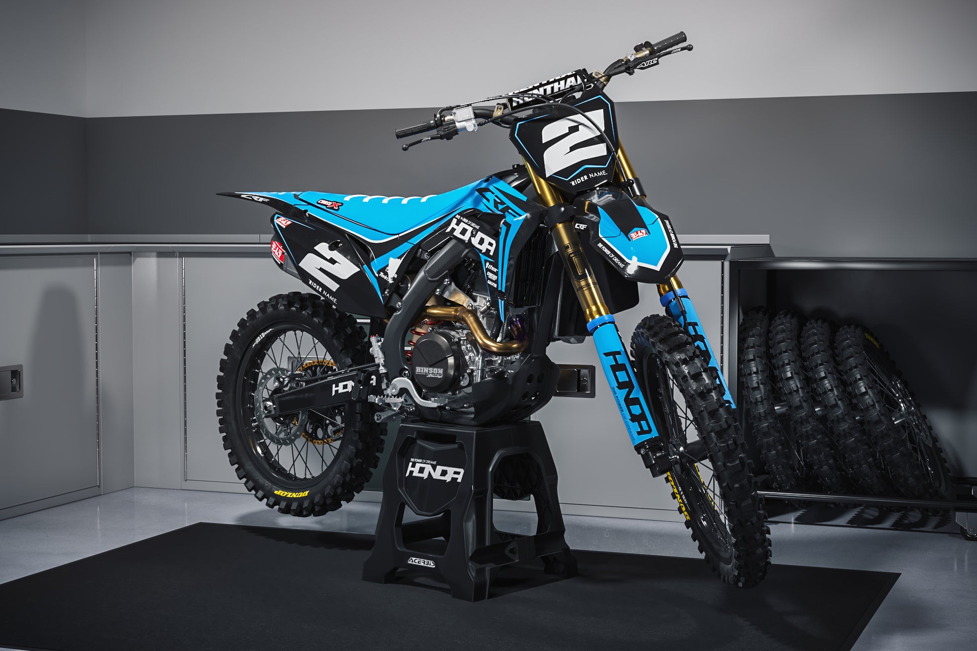 Honda Lightning Blue MX
