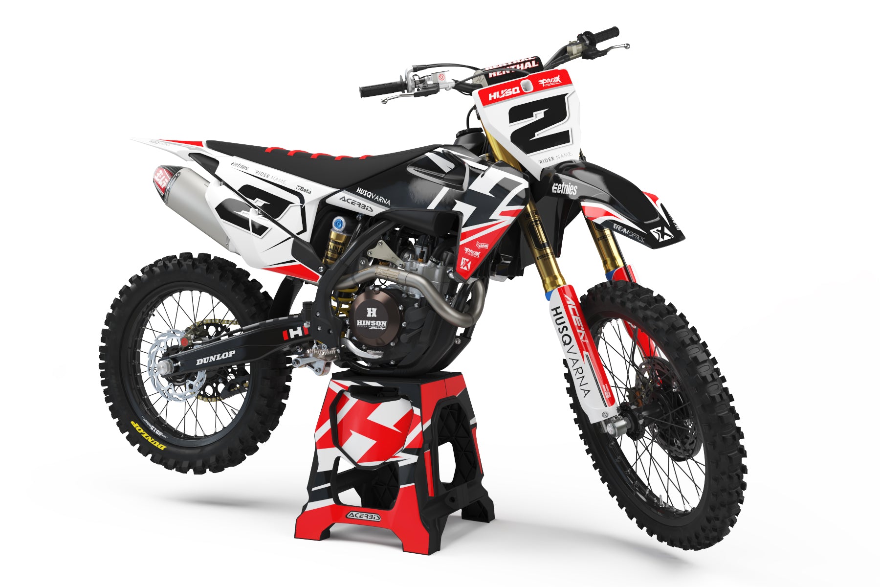 Husqvarna Zoned Red MX
